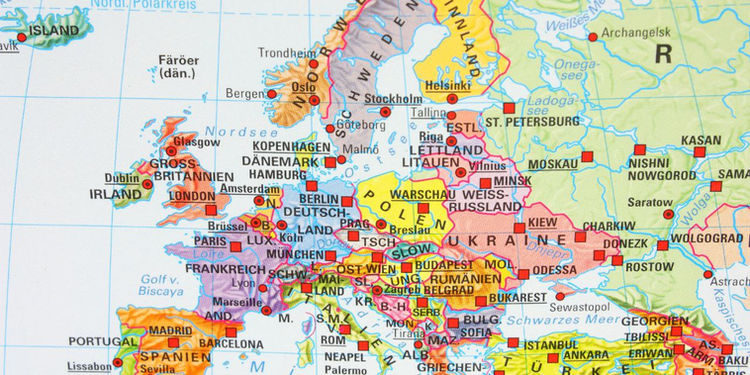 С какими странами открыты границы России на западе?