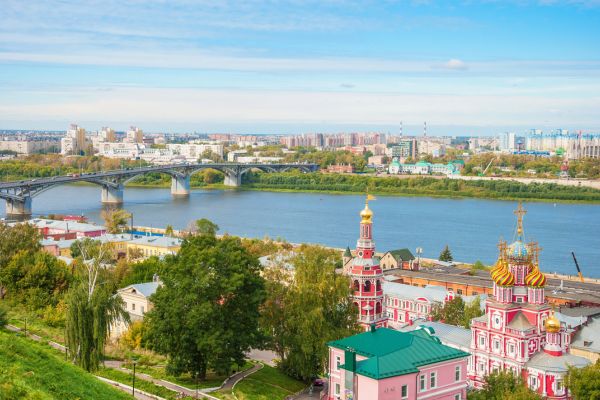 Нижний Новгород набережная реки